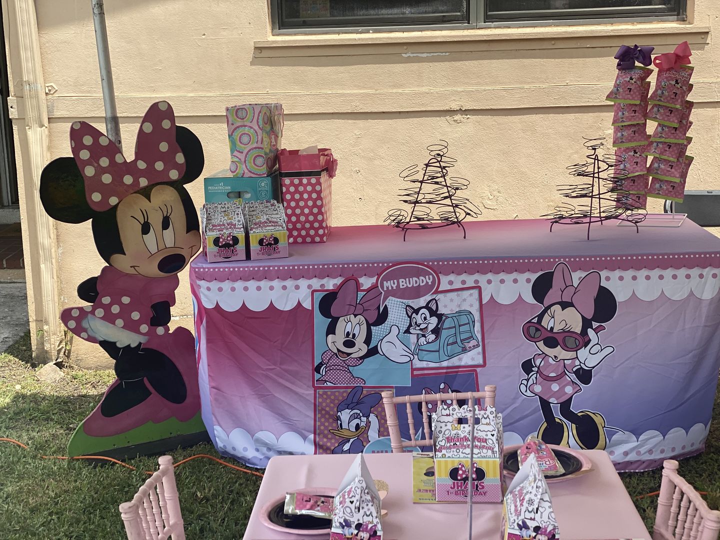 Customer photo review of Custom Tablecloth for Birthday&Baby Shower&Wedding&Any Other Party - Designed, Printed & Shipped!