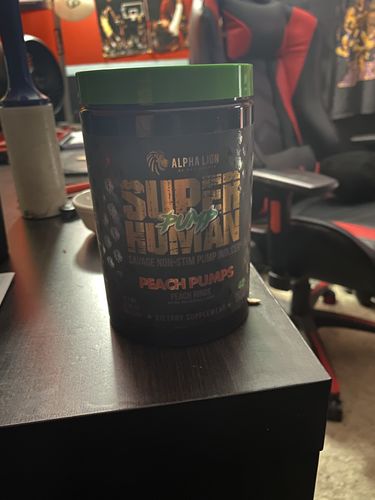 Customer photo review of Alpha Lion Superhuman Pump - Stim Free Pre Workout