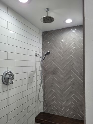 Customer photo review of 3-Spray Handheld Shower Head Set