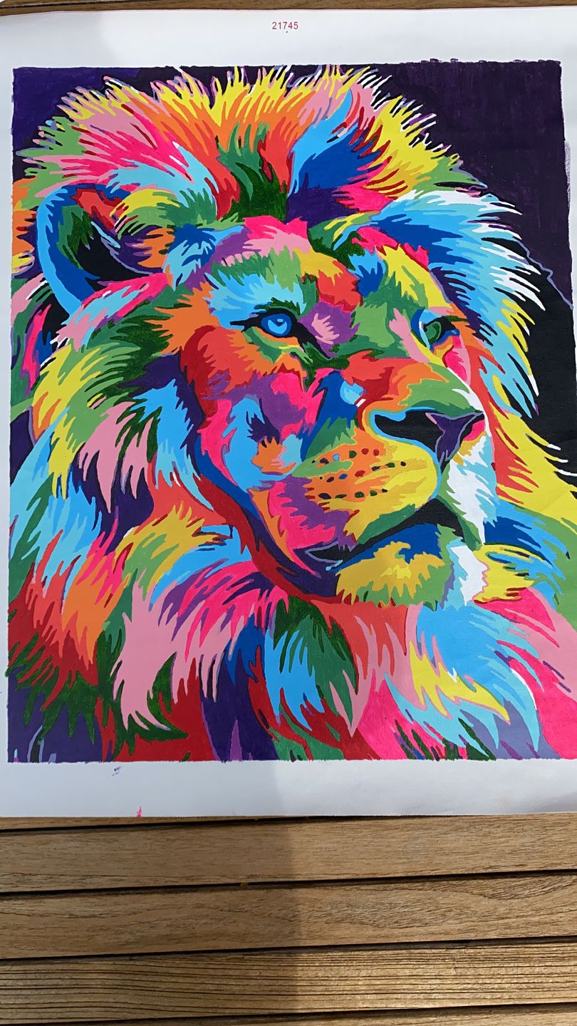 Customer photo review of Krachtige leeuw