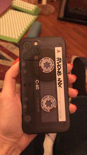 Customer photo review of Vintage Style 13 iPhone Case