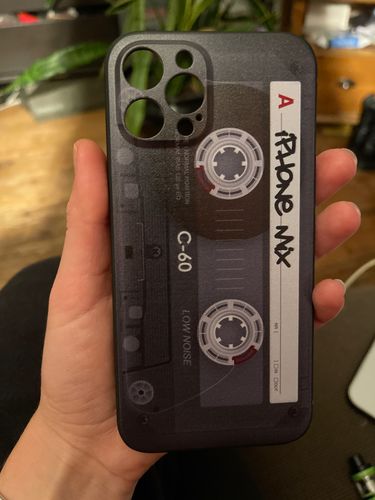 Customer photo review of Vintage Style 13 iPhone Case