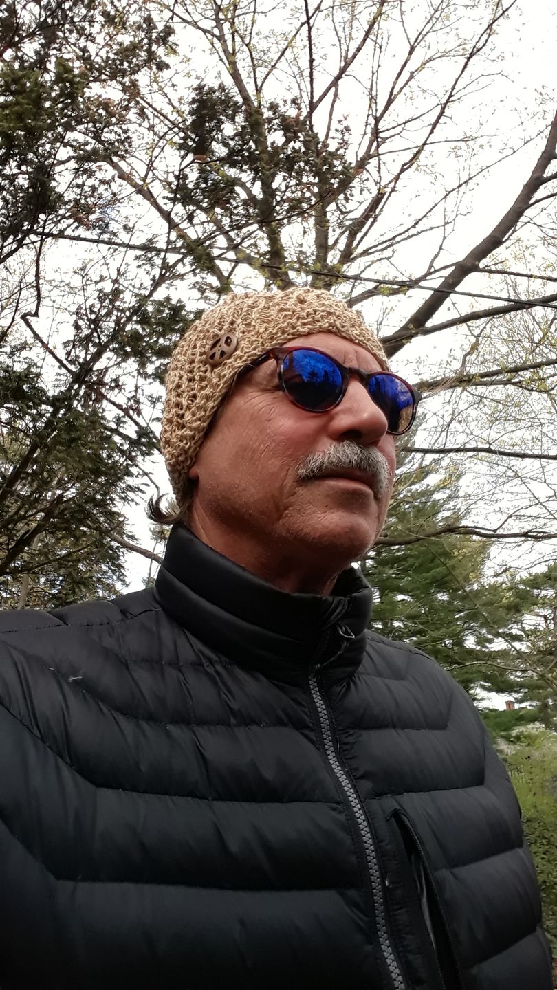 Customer photo review of Honeycomb Peace Hemp Hat