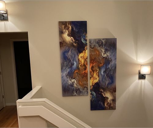 Customer photo review of Custom Order (21"x 48")