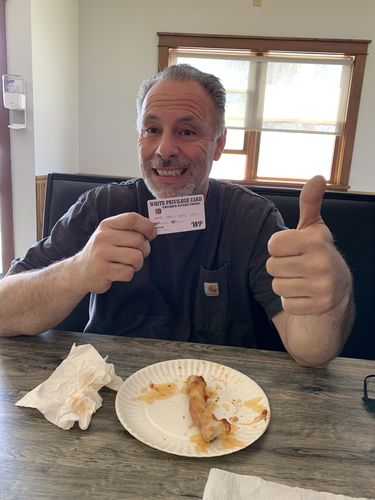 Customer photo review of White Privilege Card