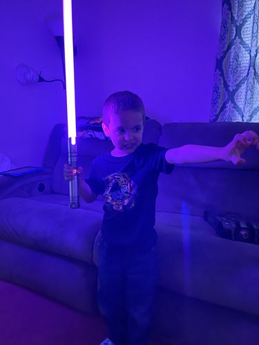 Customer photo review of Knight 2.0 | Color changing Saber