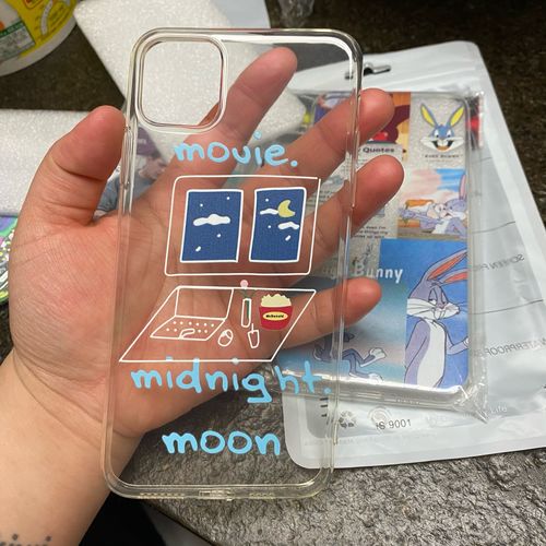 Customer photo review of Midnight Moon iPhone Case