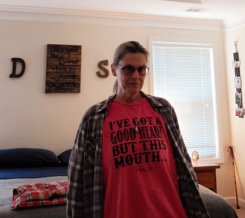 Customer photo review of I've Got A Good Heart But This Mouth