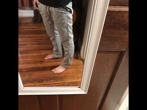 Customer photo review of Mens Casual Harem Pants