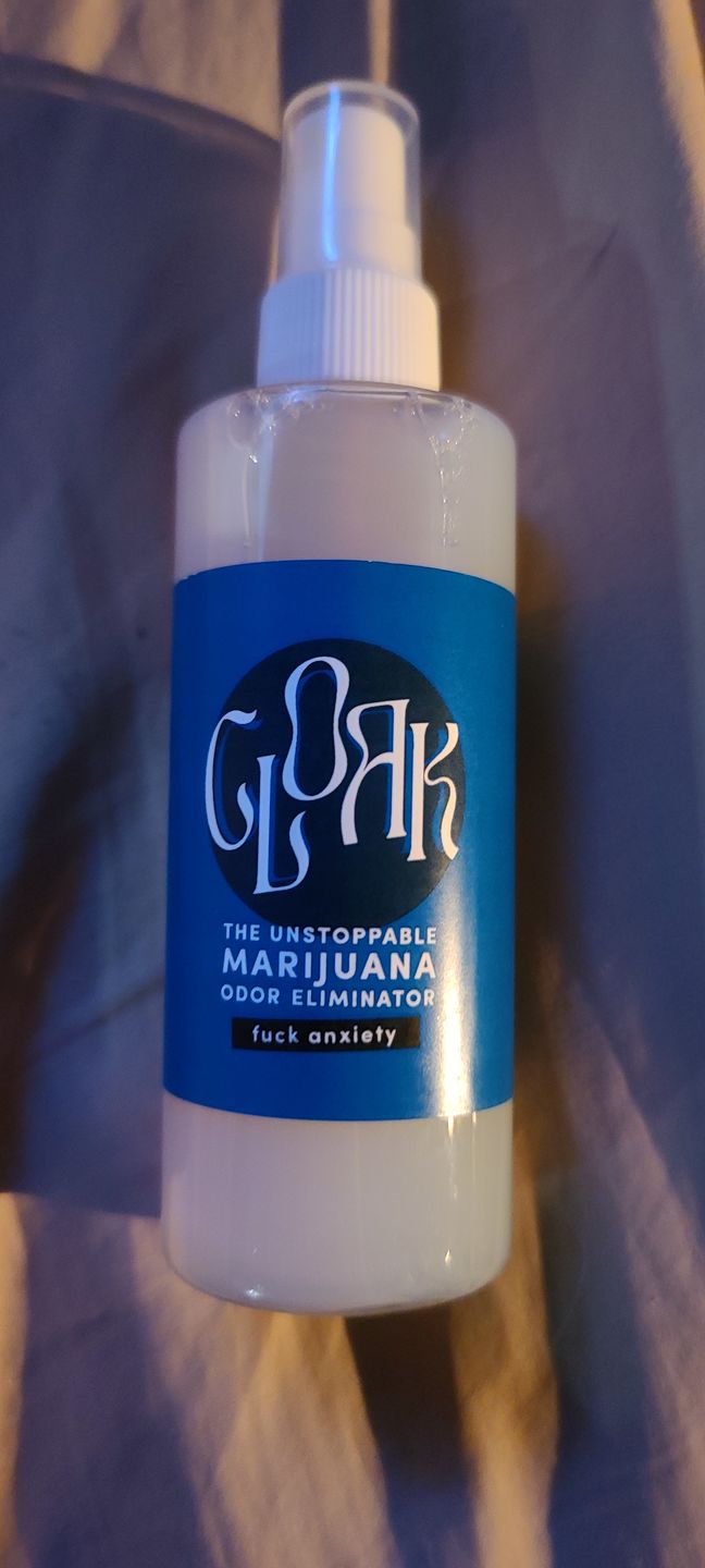Customer photo review of Fuck Anxiety Cloak Spray