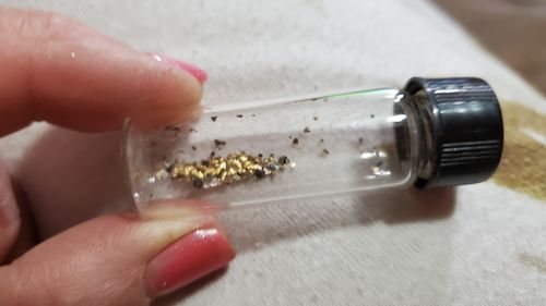 Customer photo review of *BOGO* Goldn Paydirt '$5,000 Nugget Giveaway' - Gold Panning Paydirt Concentrate