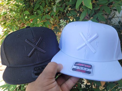 Customer photo review of Let God Work 3d Print Gold Snapback Hat