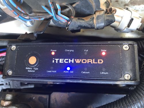 Customer photo review of Dual input 40A In-Vehicle Battery Charger DC iTECHDCDC40 DCDC