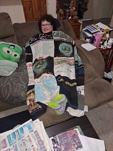 T-shirt quilt by Michrlle from TX