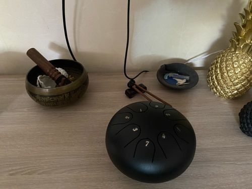 Customer photo review of Sonodrum Zungentrommel - "Standard" - Handgefertigt - 30cm - 11 Zungen - D-Dur