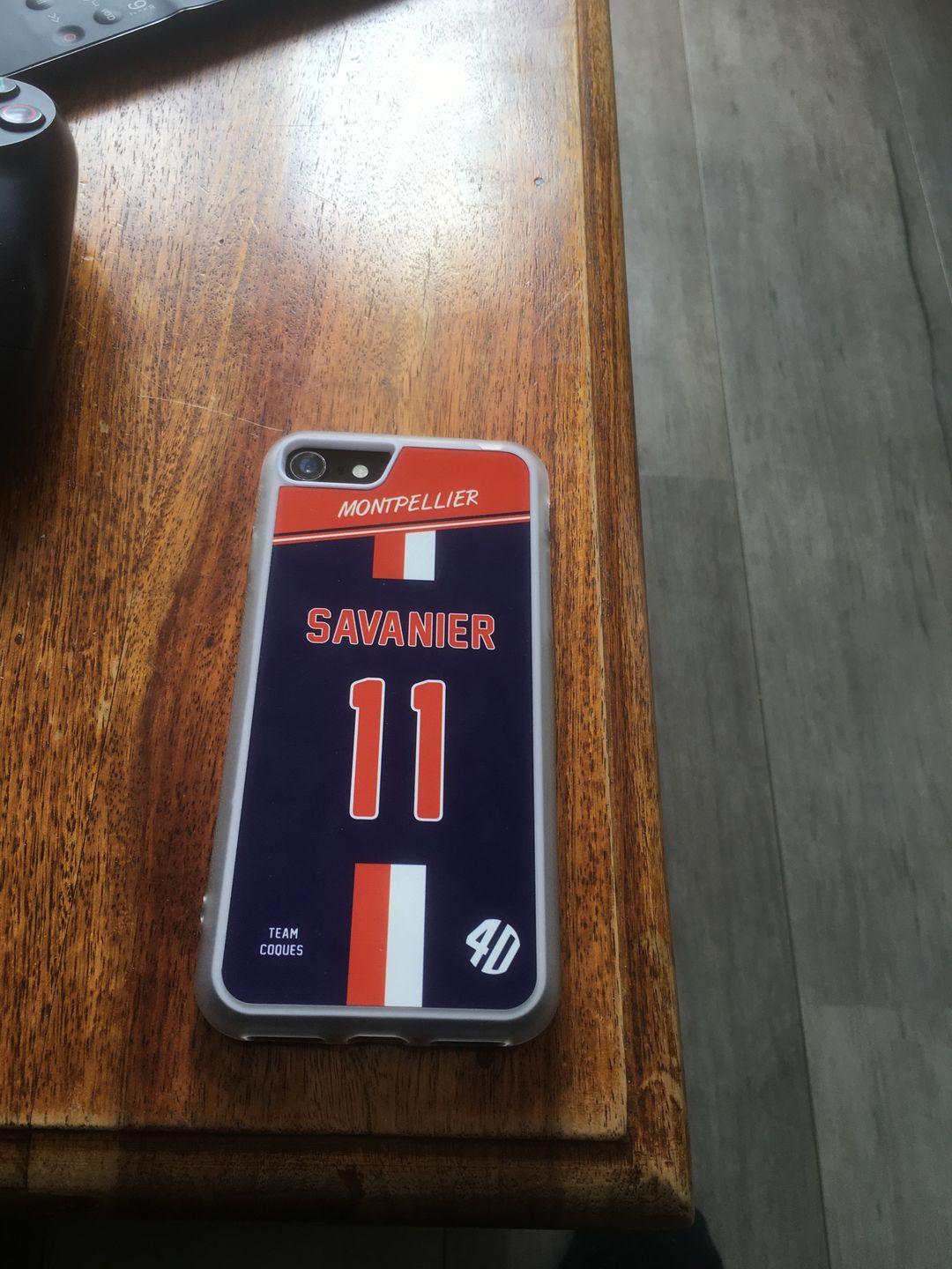 Customer photo review of Coque foot MONTPELLIER - flocage 100% personnalisable - iPhone smartphone