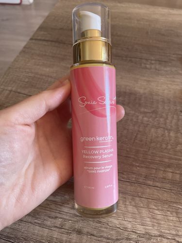 Customer photo review of Yellow Plasma – Sérum Réparateur, 100ml