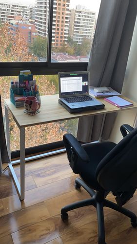 Customer photo review of Escritorio blanco MIMA 120 x 50 Homeoffice
