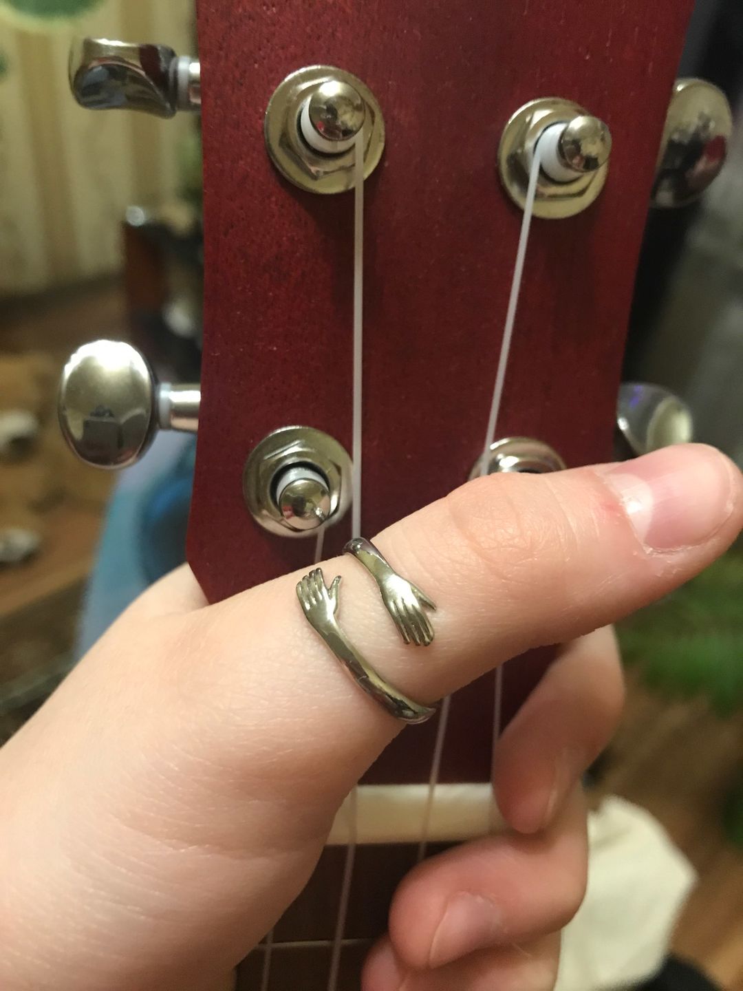 Customer photo review of Embrace | Hug Ring | 925 Sterling Silver