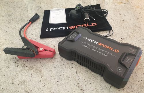 Customer photo review of JS80 Portable Jump Starter Backup Power Bank 3000 amp