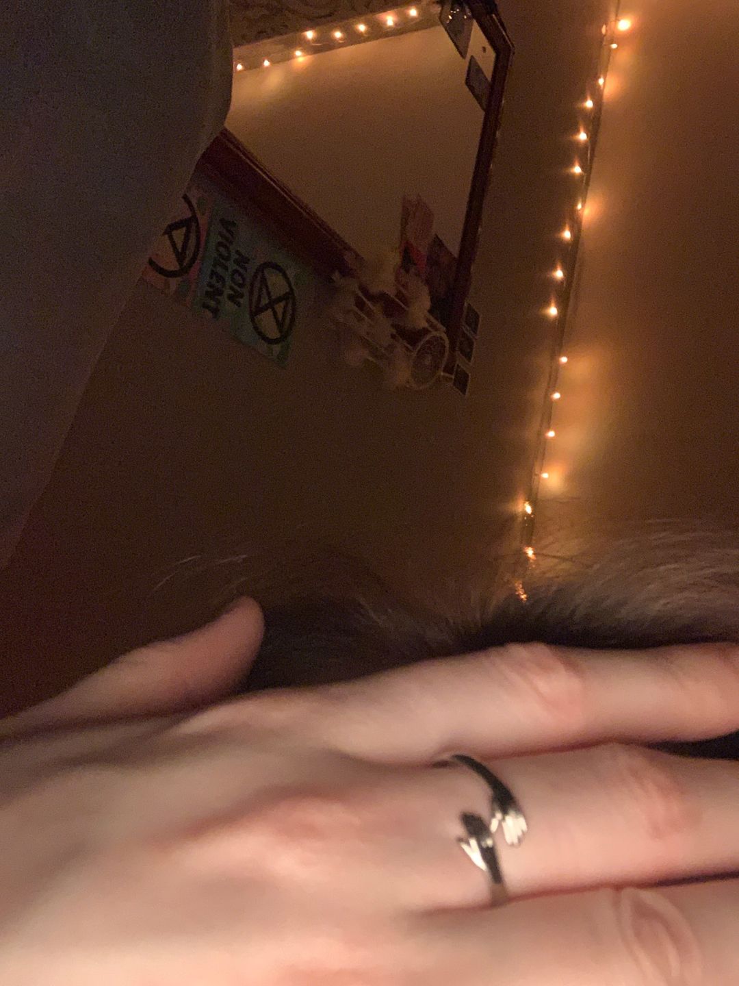 Customer photo review of Embrace | Hug Ring | 925 Sterling Silver