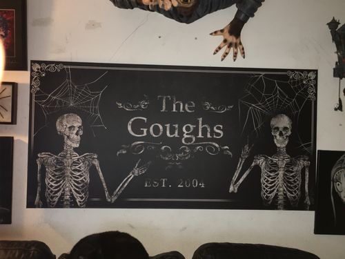 Customer photo review of Gothic Family Sign II