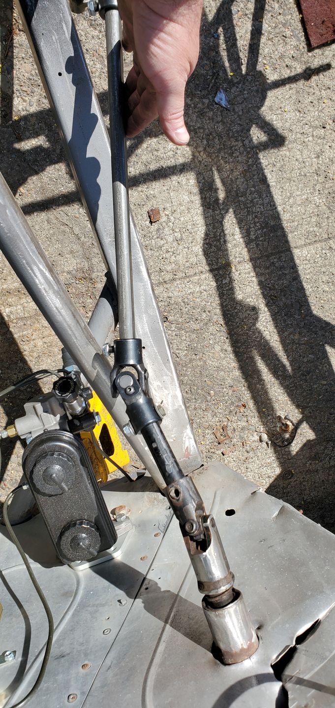 Customer photo review of Motion Column to Manual Rack Intermediate Shaft Kit