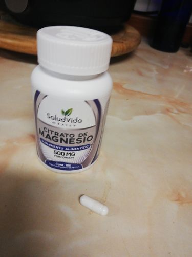 Customer photo review of Citrato de Magnesio 500mg