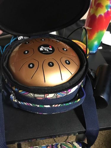 Customer photo review of Sonodrum Zungentrommel - "Standard" - Handgefertigt - (14cm / 20cm) - 8 Zungen - C-Dur