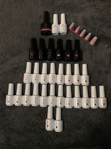 Customer photo review of Classic Elegance Gel Polish Collection