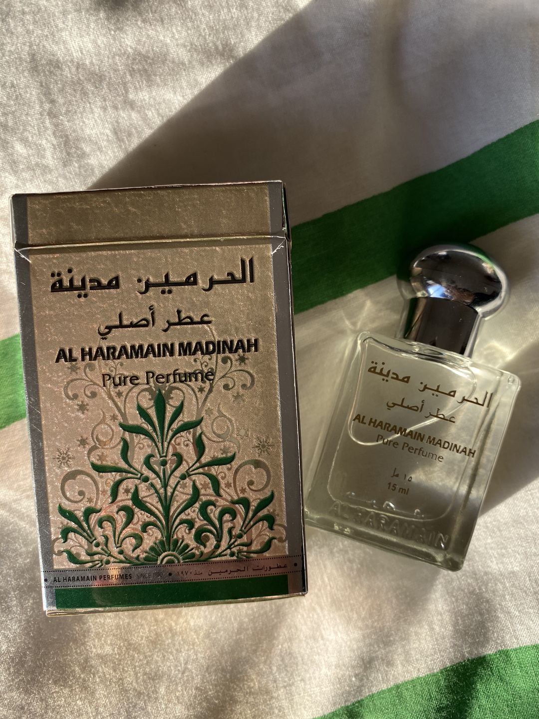 Customer photo review of Unisex Al-Haramain Madinah Perfume