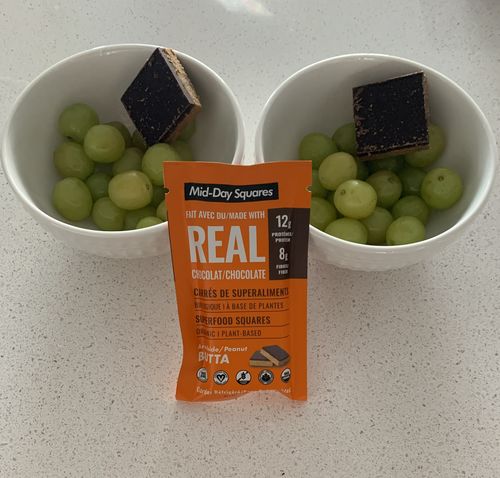 Customer photo review of Mid Day Squares - Tablettes de chocolat 70g