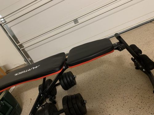 Customer photo review of Murtisol Foldable Adjustable Weight Bench for Home Gym