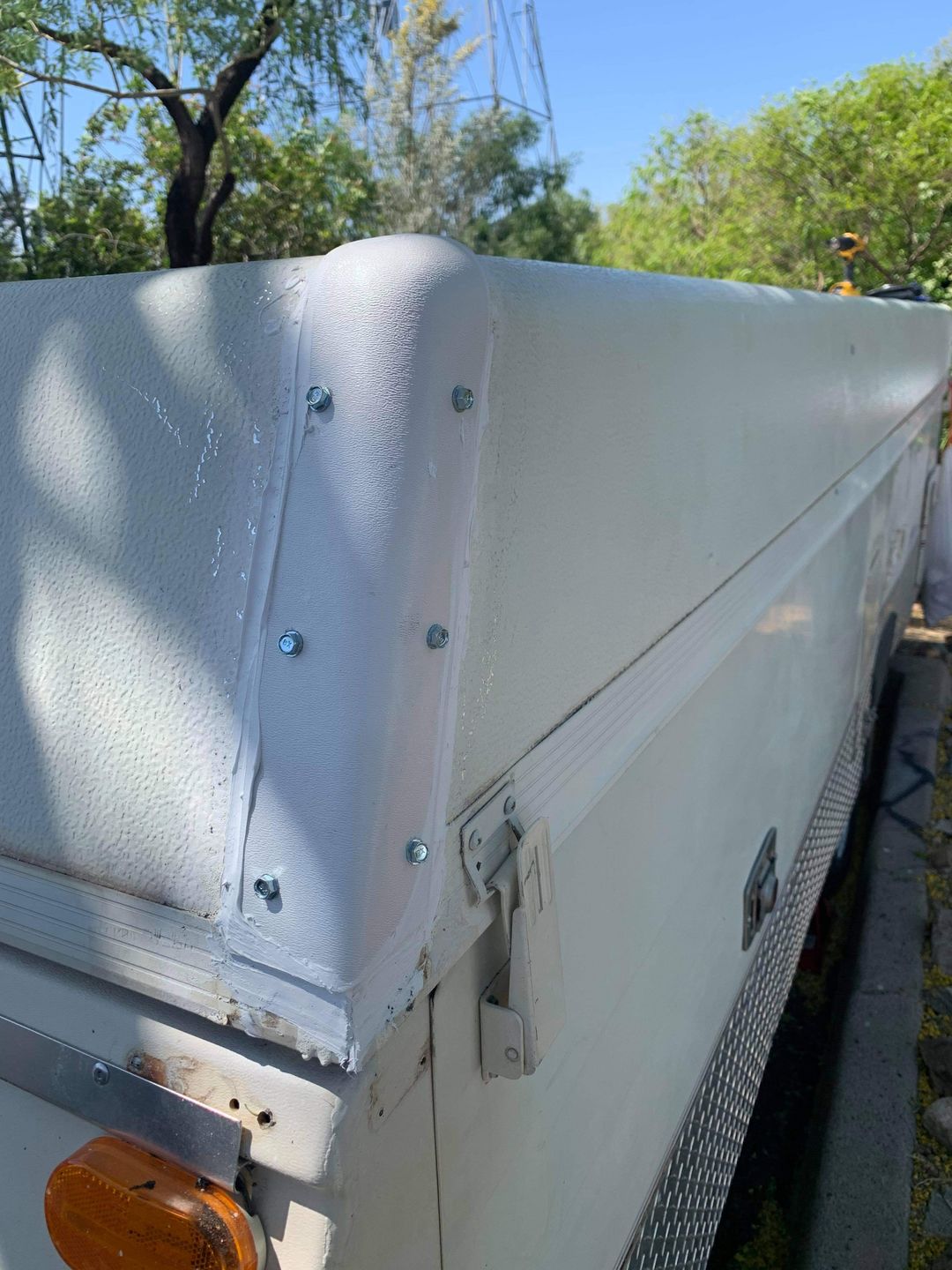 Customer photo review of Roof Corner Cap 4 Pack