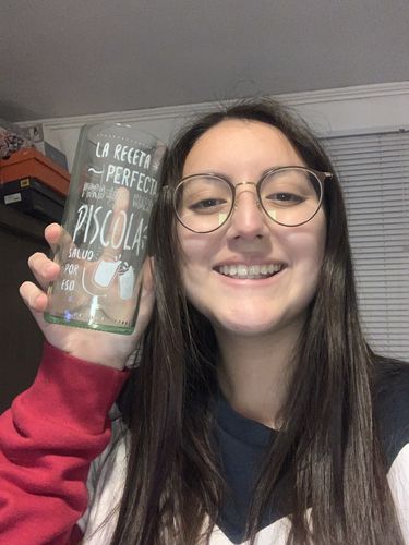 Customer photo review of Piscoleros Juego de 6 Vasos