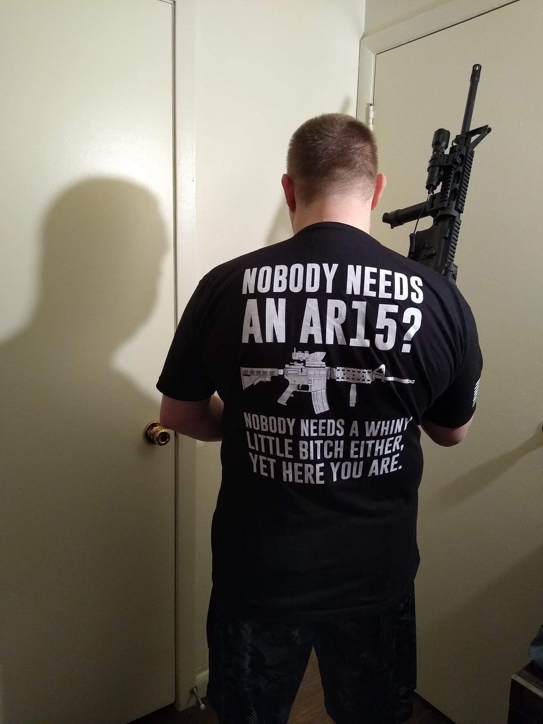 Customer photo review of Nobody Needs An AR15?