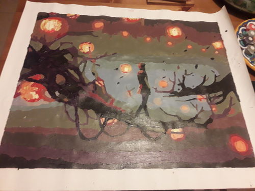 Customer photo review of Linterna mágica del cielo