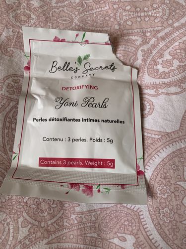 Customer photo review of Perles détoxifiantes
