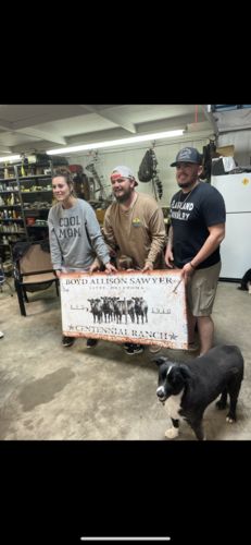 Customer photo review of Cattle Ranch Sign