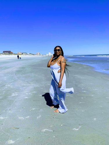 Customer photo review of Solid Cami & Pants Set