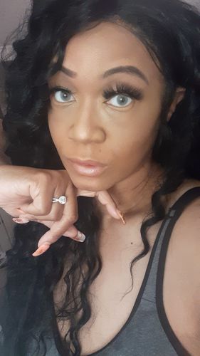 Customer photo review of [US Warehouse] Quartz Prescription Contact Lenses