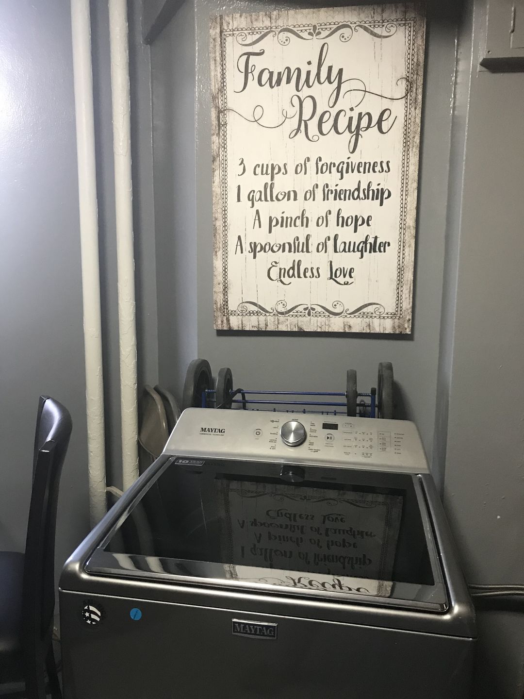 Customer photo review of "Family Recipe - Endless Love" Premium Canvas