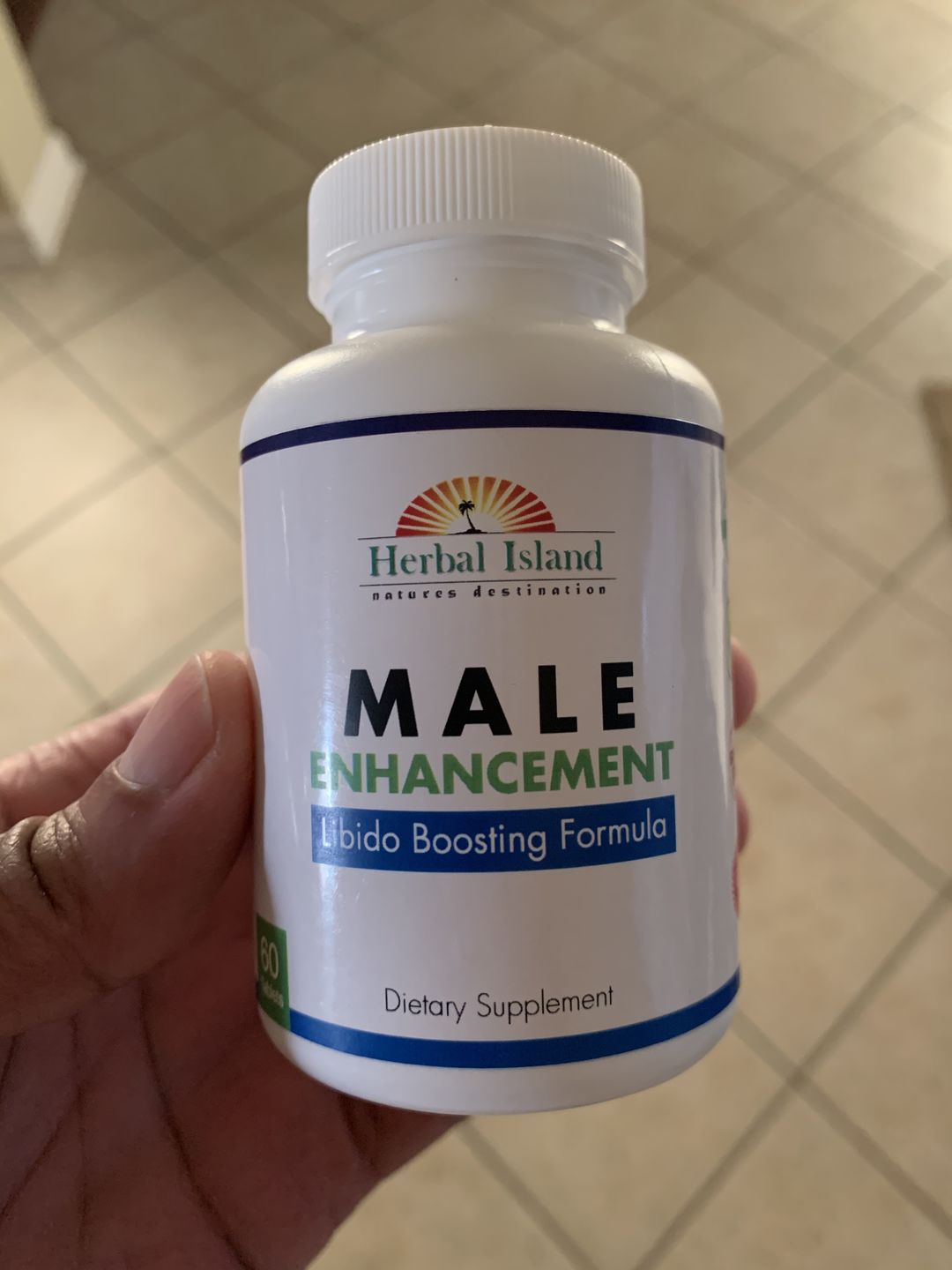 Customer photo review of Male Enhancement Formula tablets (Libido Boosting)