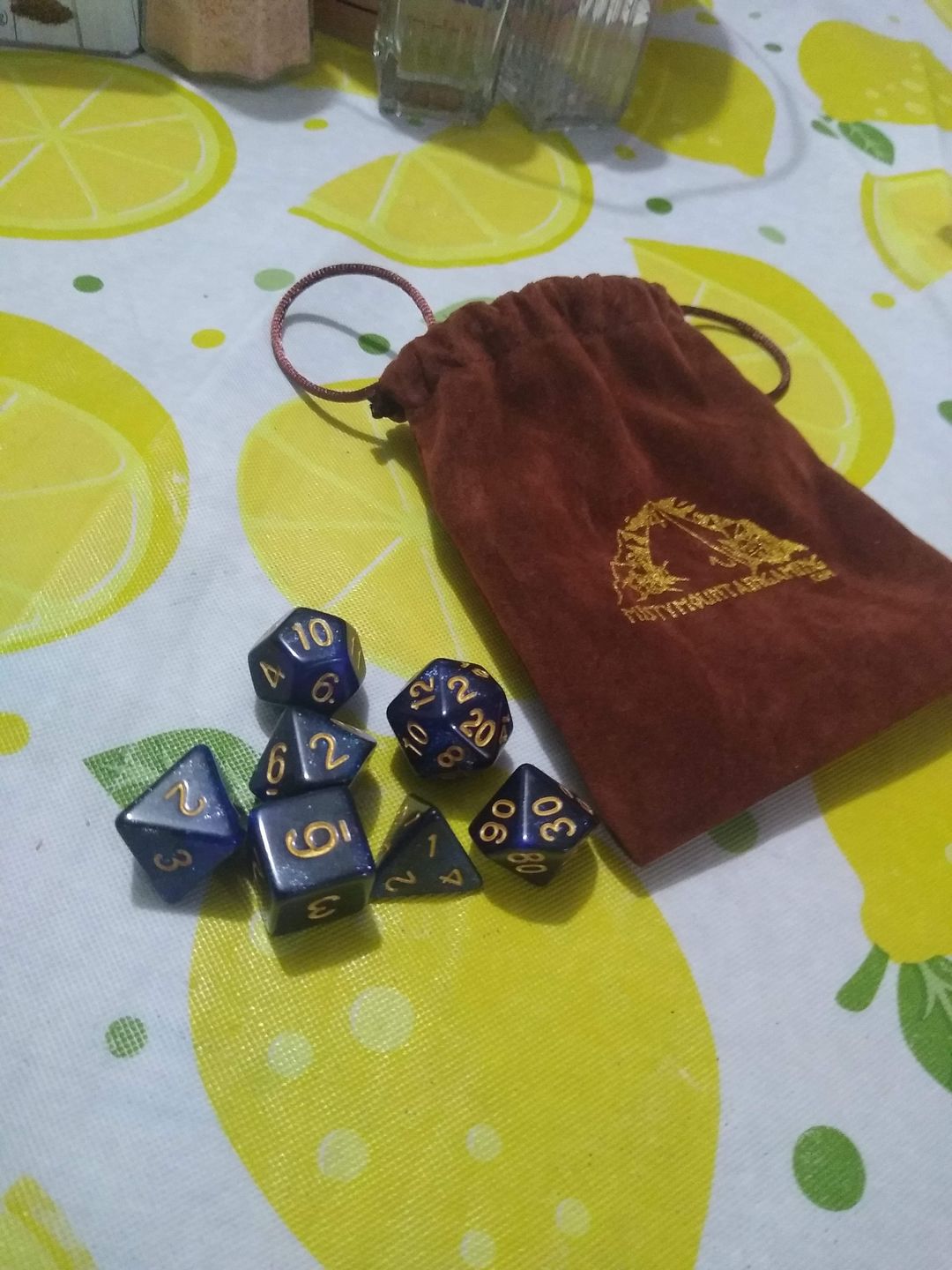 Customer photo review of MILKY WAY - GALAXY COLLECTION DICE SET