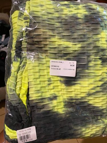 Customer photo review of Mirage Booty-Lift Tie Dye Leggings