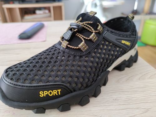 Customer photo review of Mountain Trekking Shoes
