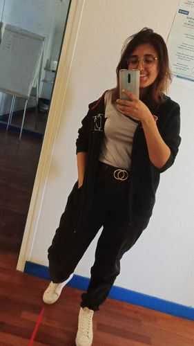 Customer photo review of Sweat zippé - S