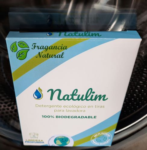 Customer photo review of Eco-Tiras de Detergente 40 lavados Natulim