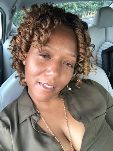 Customer photo review of [US Warehouse] New 3-Tone Gold Brown  Colored Contact Lenses