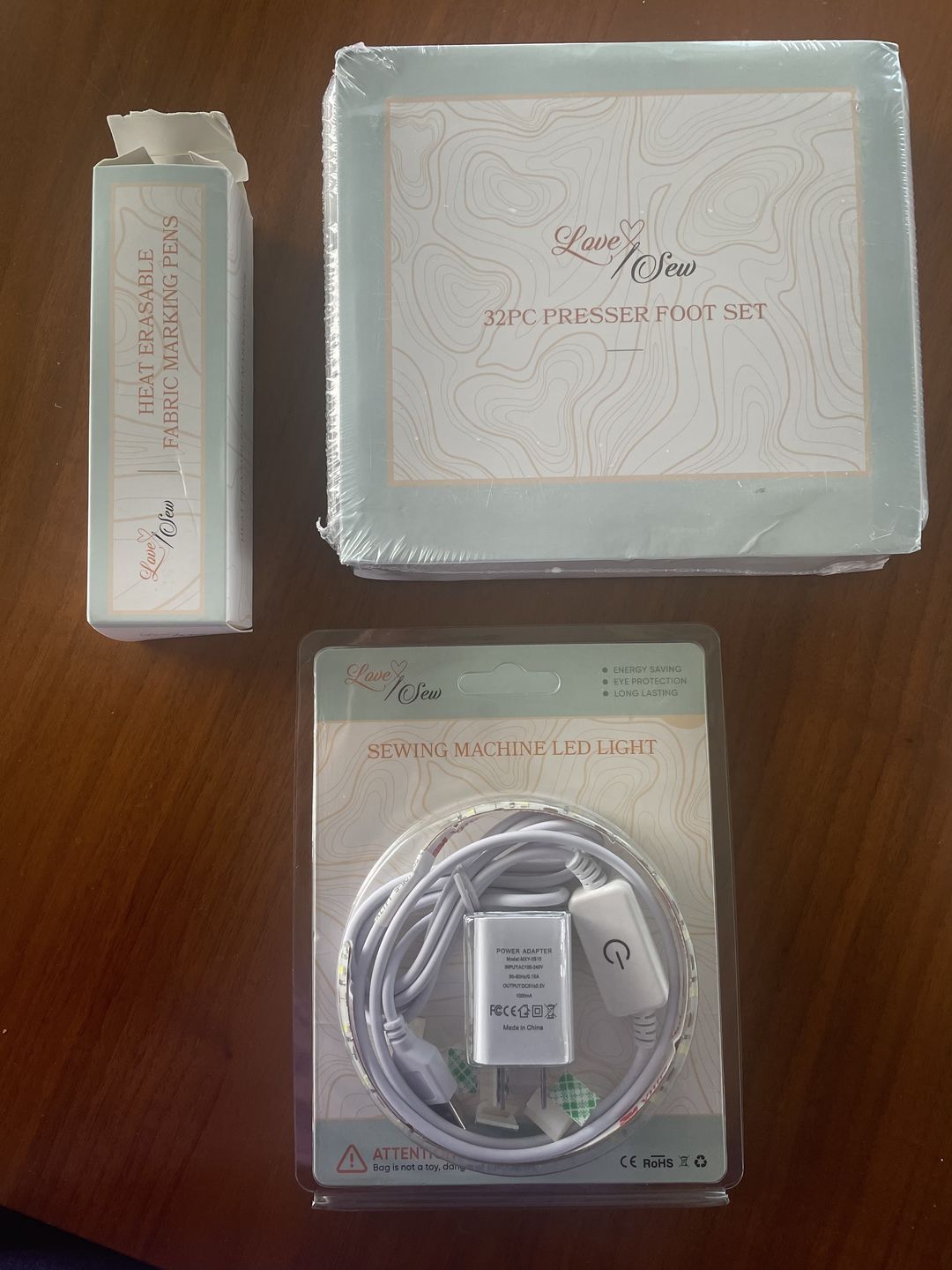 Customer photo review of 32pc Ultimate Presser Foot Set